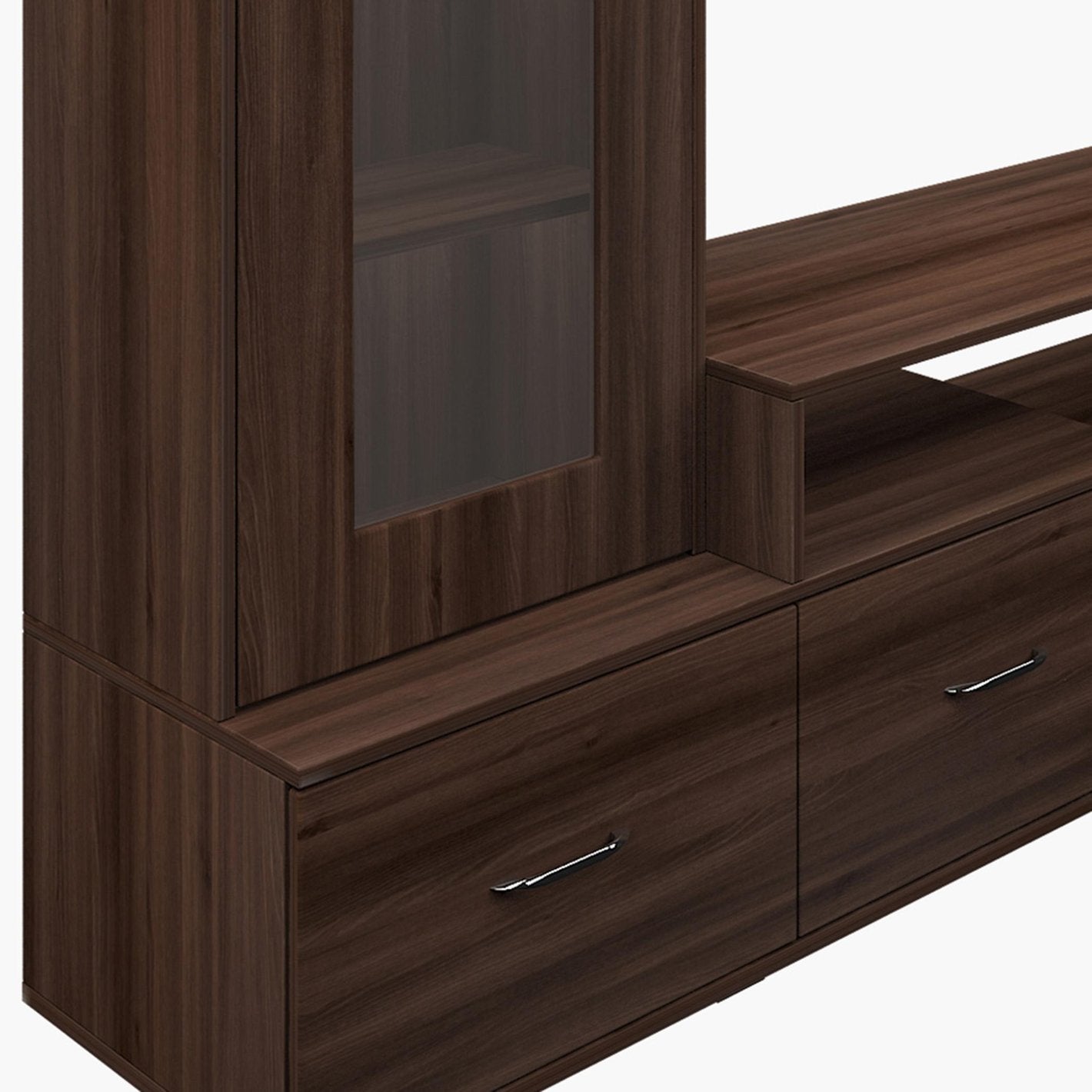 OmkarWood Verona Premium Engineered Wood TV Unit