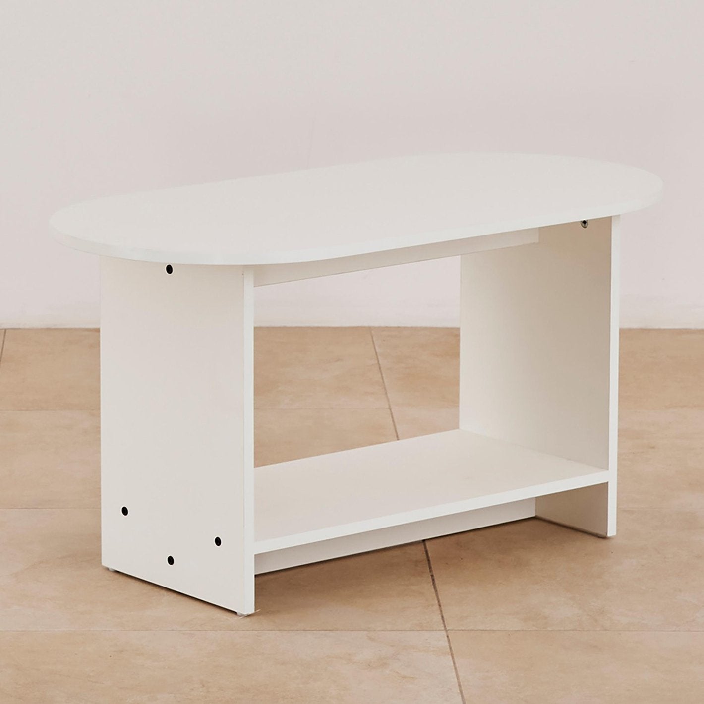 Omkarwood Elegance Oval Center Table