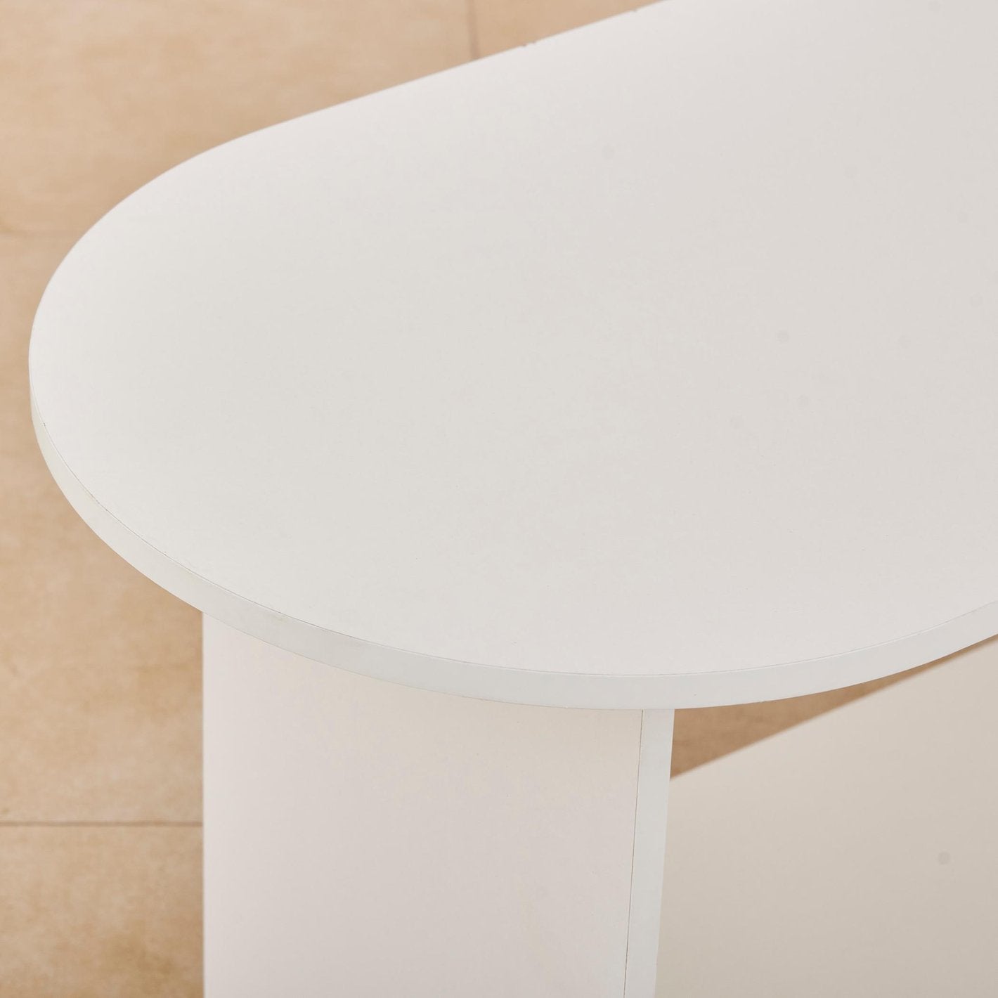 Omkarwood Elegance Oval Center Table