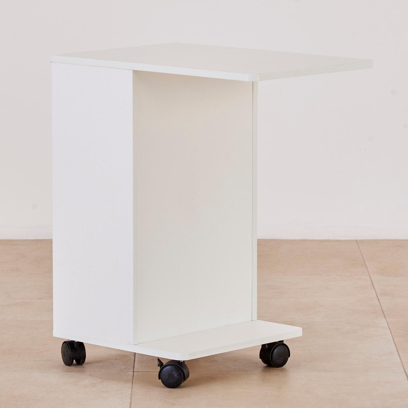 Omkarwood Premium Mobile C-Side Engineered Wood End Table