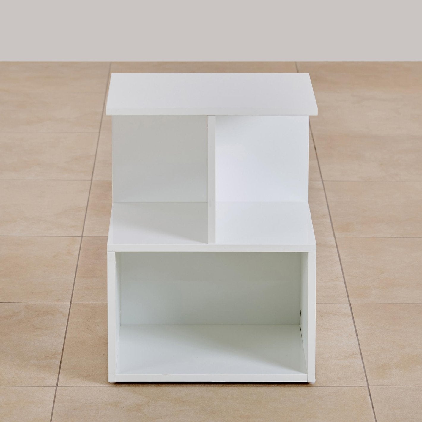 Omkarwood Nova Z-Shelf End Table