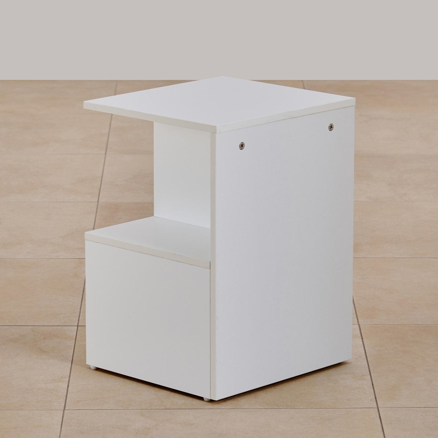 Omkarwood Nova Z-Shelf End Table