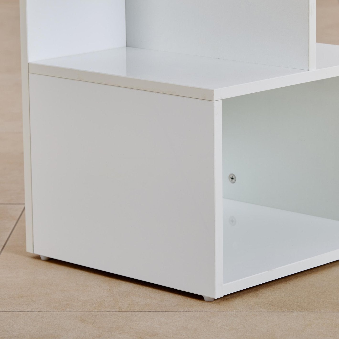 Omkarwood Nova Z-Shelf End Table