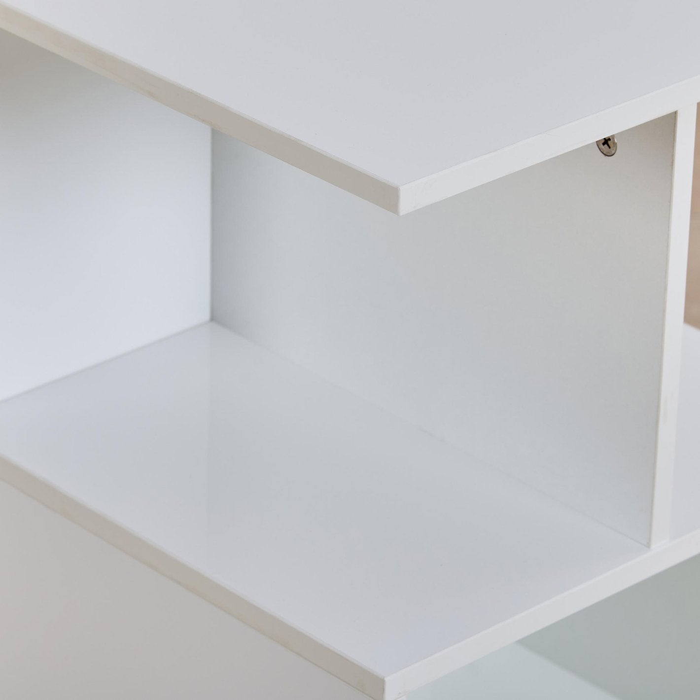 Omkarwood Nova Z-Shelf End Table
