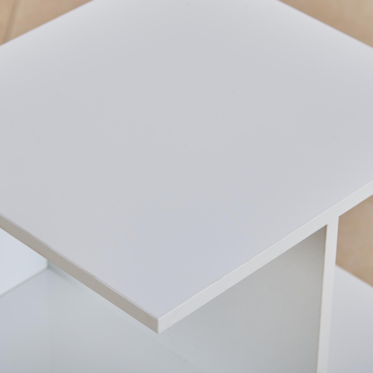 Omkarwood Nova Z-Shelf End Table