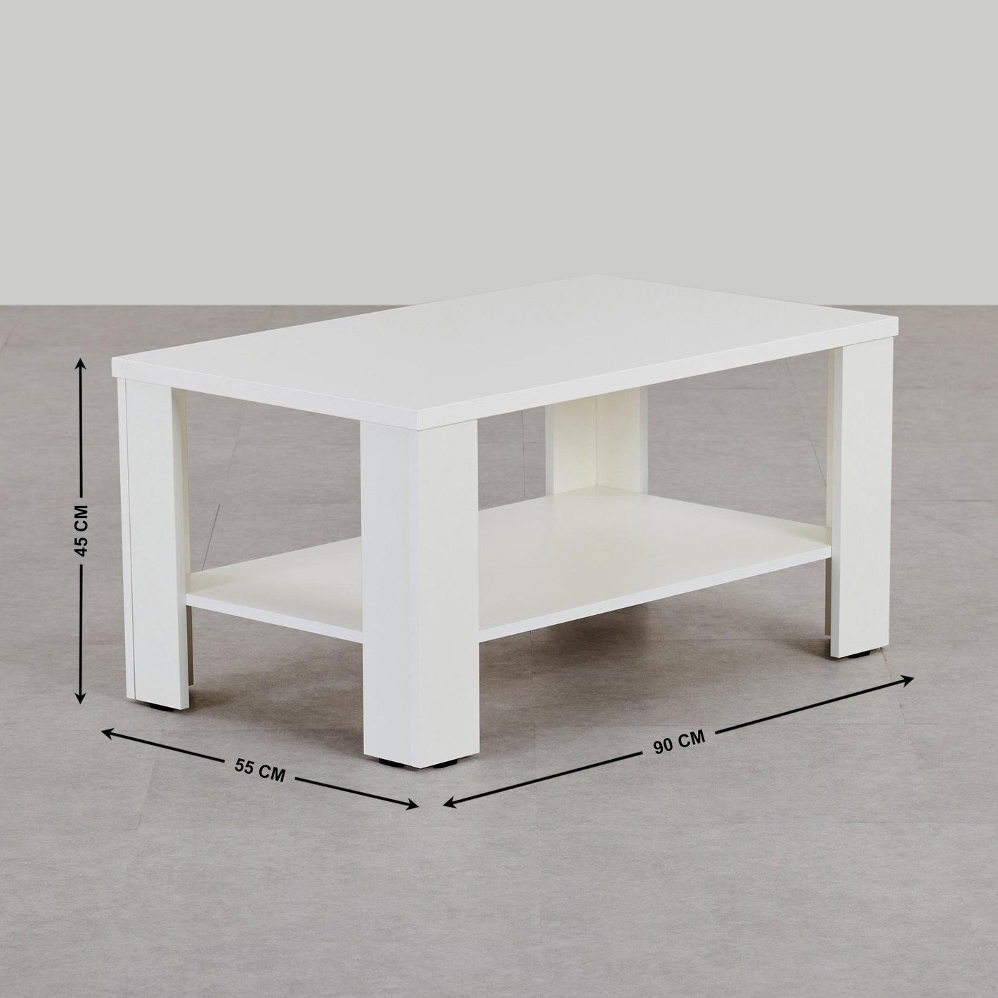 Omkarwood Elegance Engineered Wood Center Table