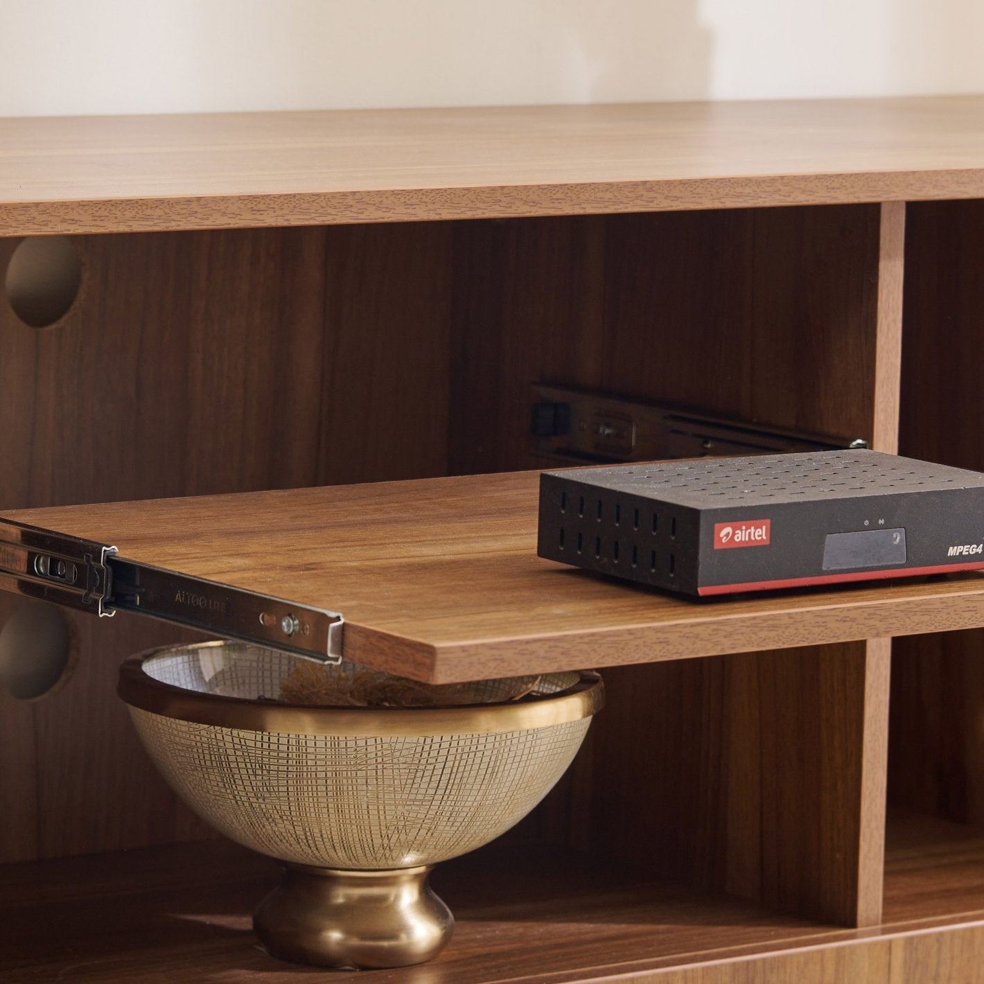 Omkarwood "EliteView" Premium Engineered Wood TV Unit