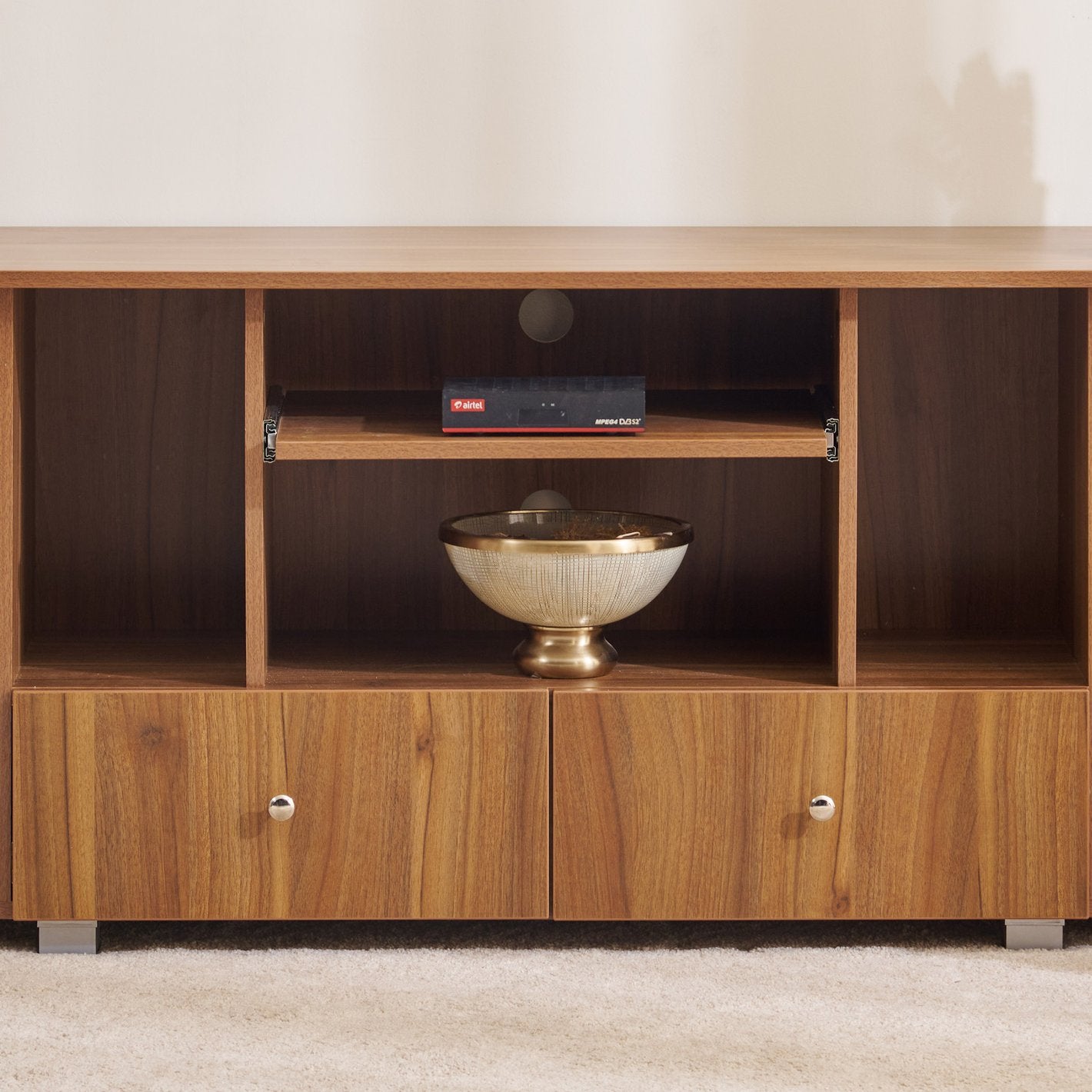 Omkarwood "EliteView" Premium Engineered Wood TV Unit