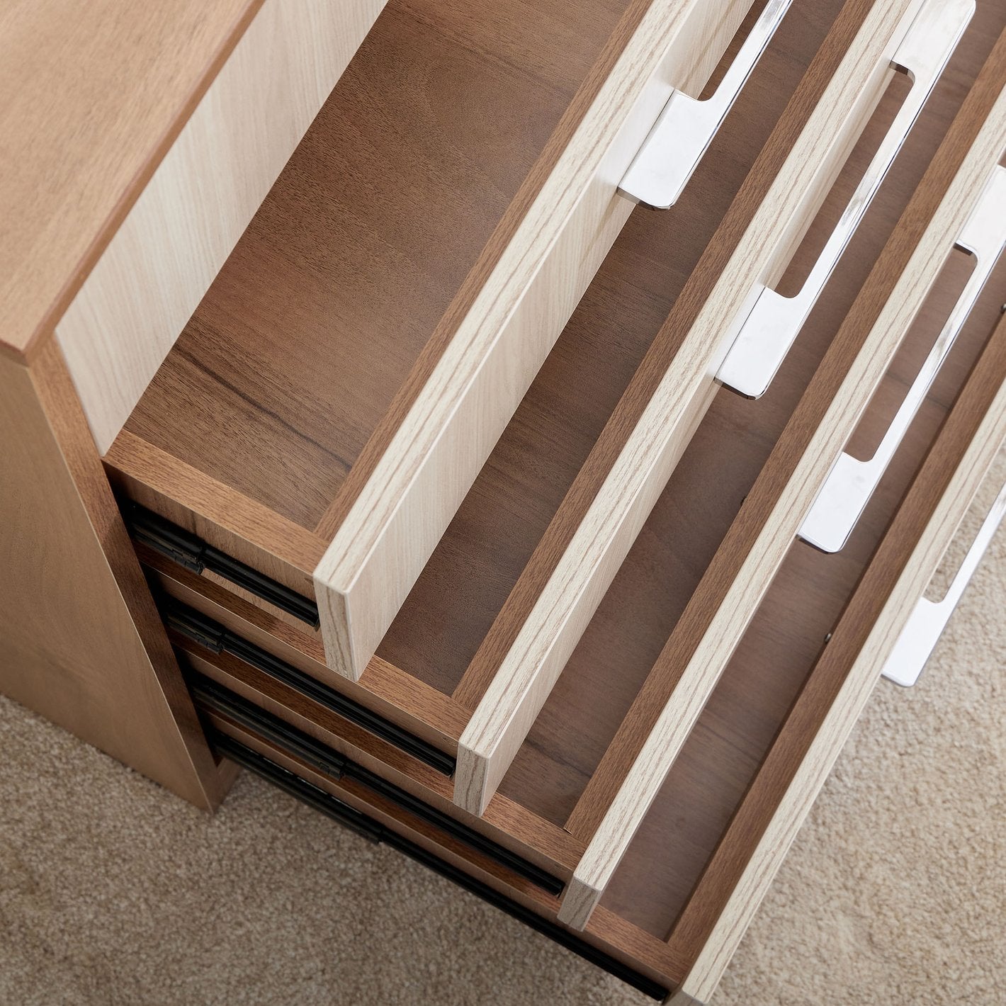 Omkarwood Modulo 5-Drawer Storage Chest