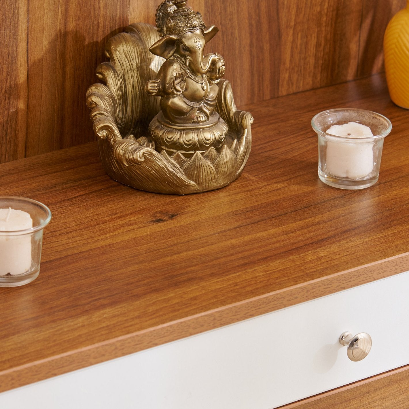 Omkarwood Divine Elegance Puja Unit