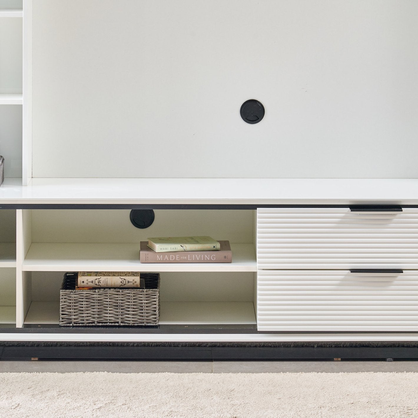 OmkarWood Elegance Max TV Entertainment Unit