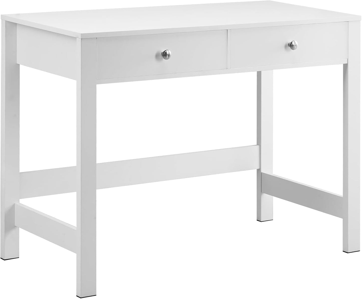 OmkarWood KidsEdge™ Premium MDF Study Desk – White