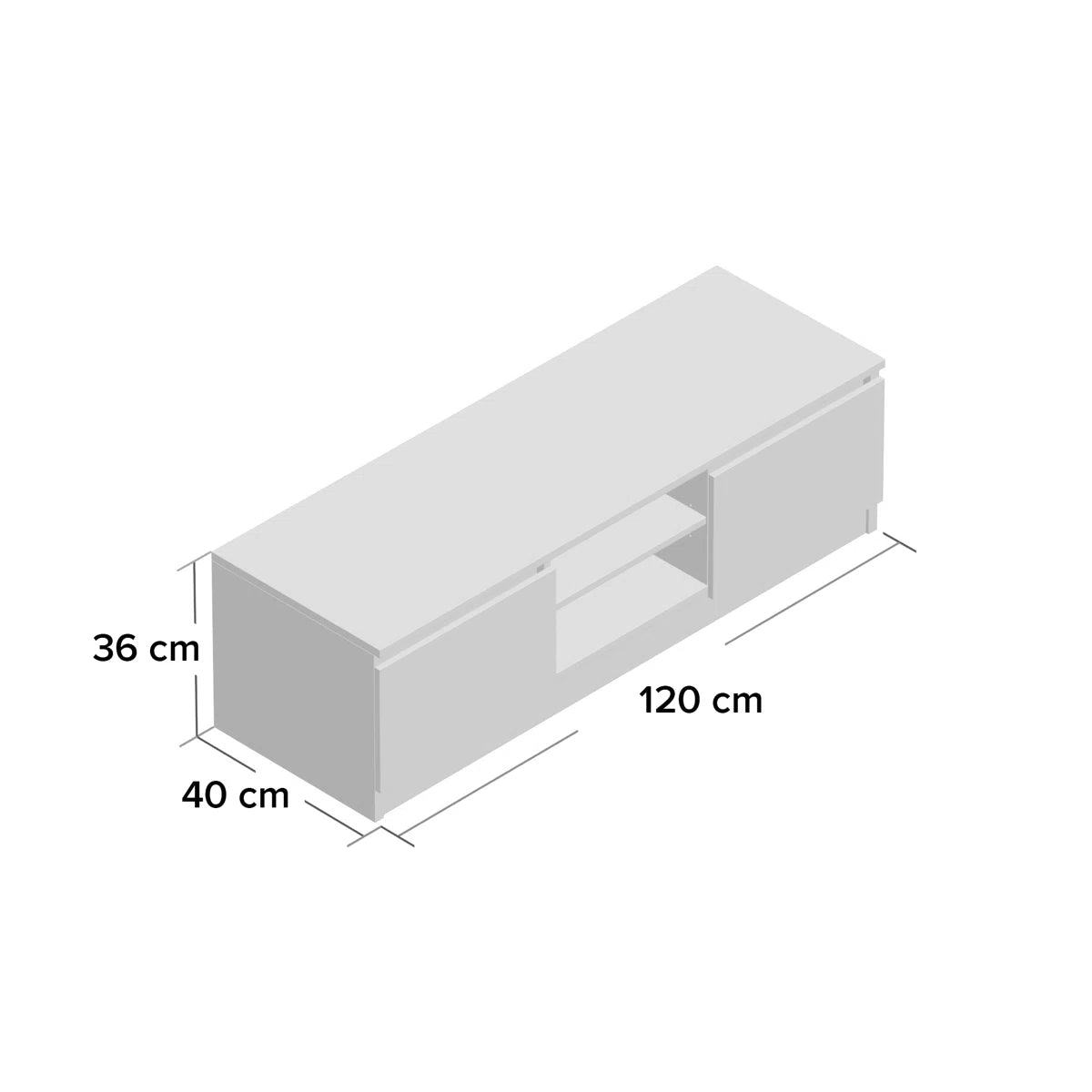 Omkarwood Ailbe Premium Engineered Wood TV Unit