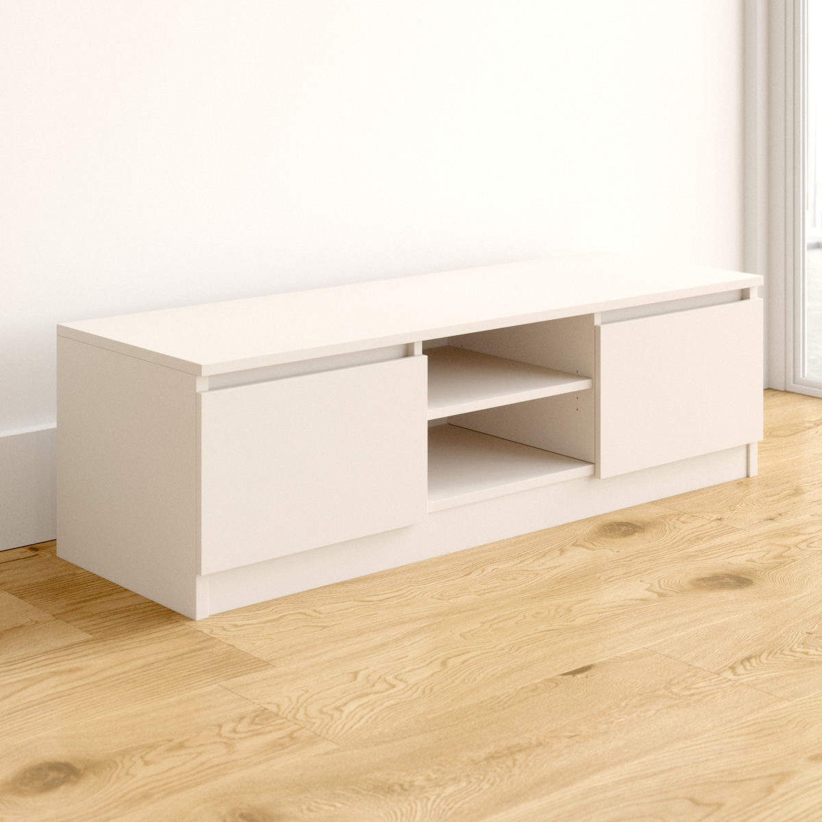Ailbe TV Stand for TVs up to 55" – Premium Engineered Wood