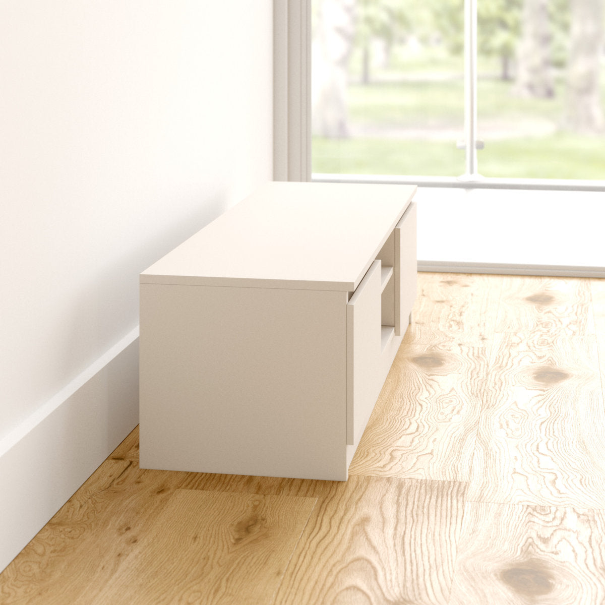 Ailbe TV Stand for TVs up to 55" – Premium Engineered Wood