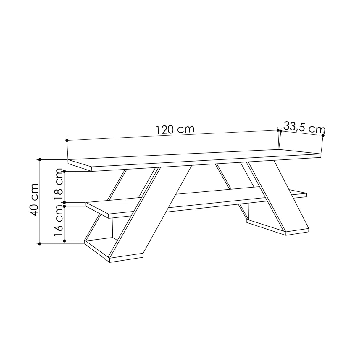 OmkarWood Nova White TV Console – Premium Engineered Wood Media Unit