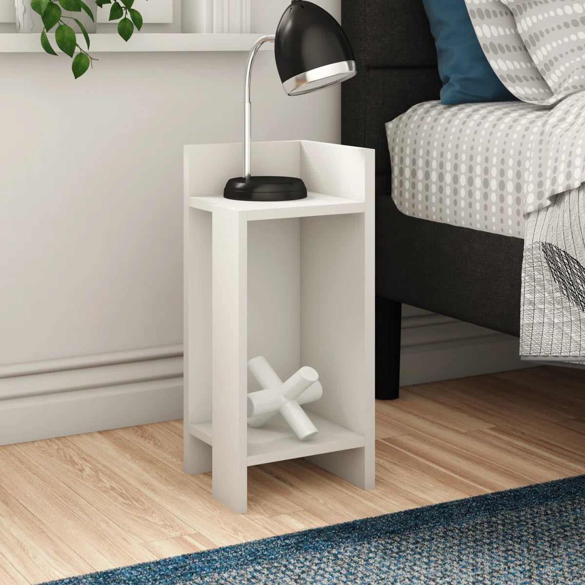 Lochlan Modern Compact Side Table by OmkarWood Furniture