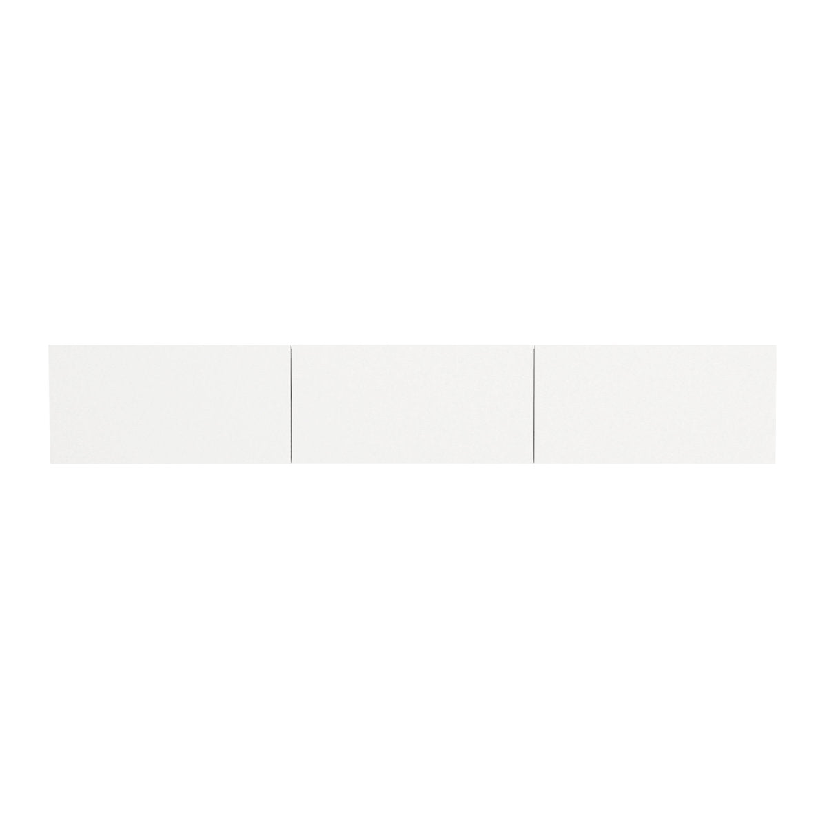 OmkarWood Verona Wall-Mounted TV Unit – White Finish