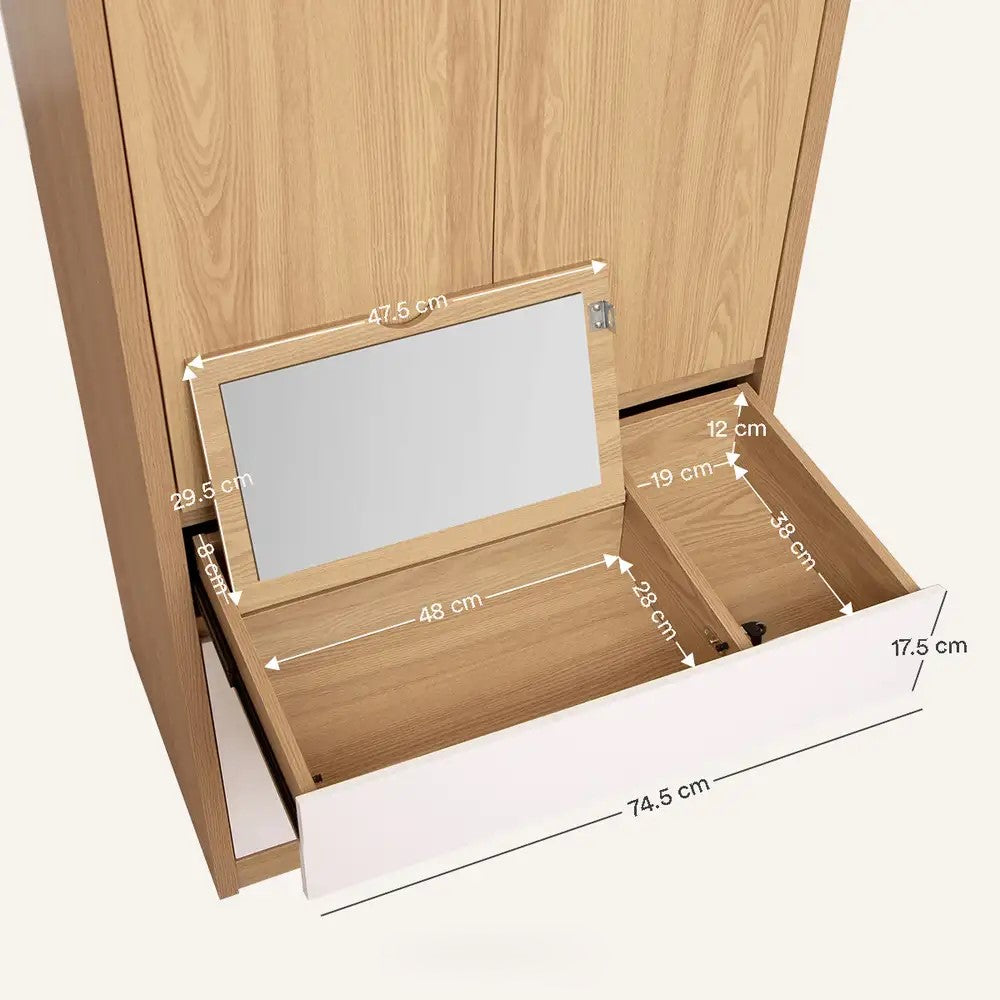Heim Studio KATO 2-Door Wardrobe