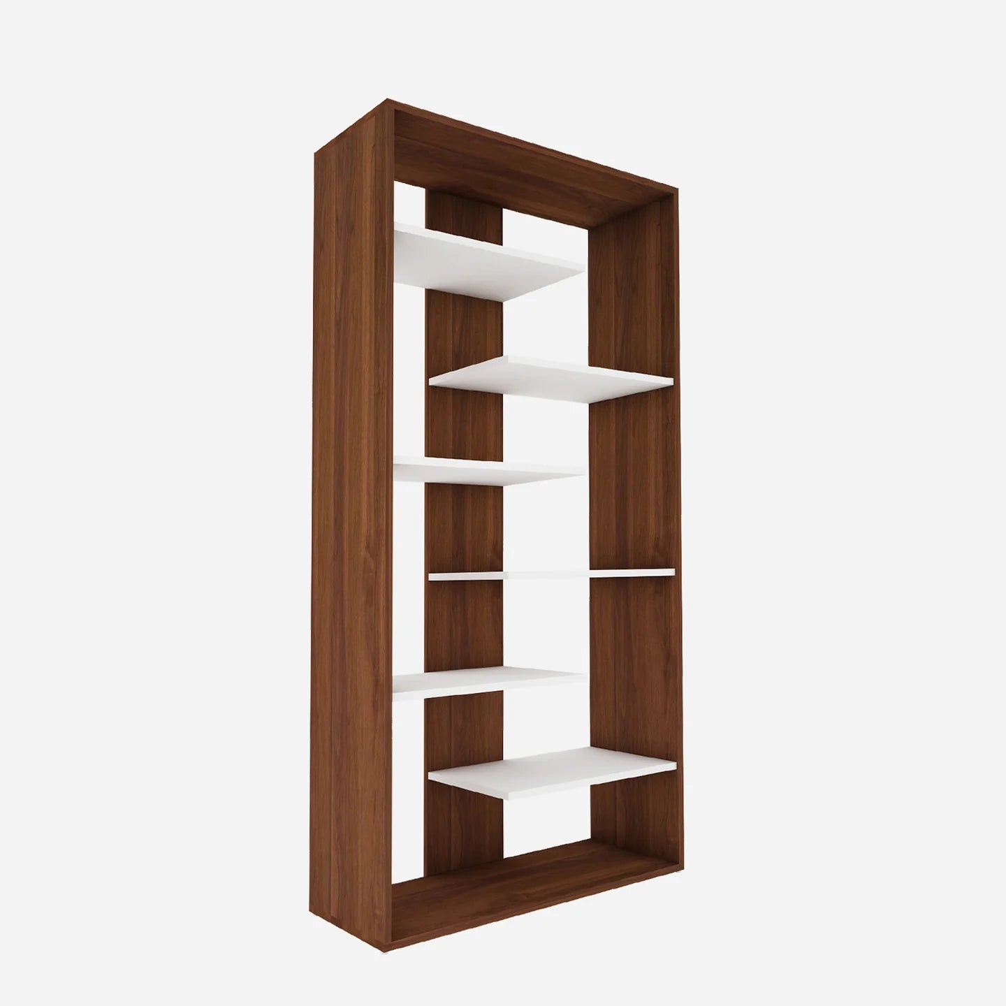OmkarWood "Vista" Modern Bookcase