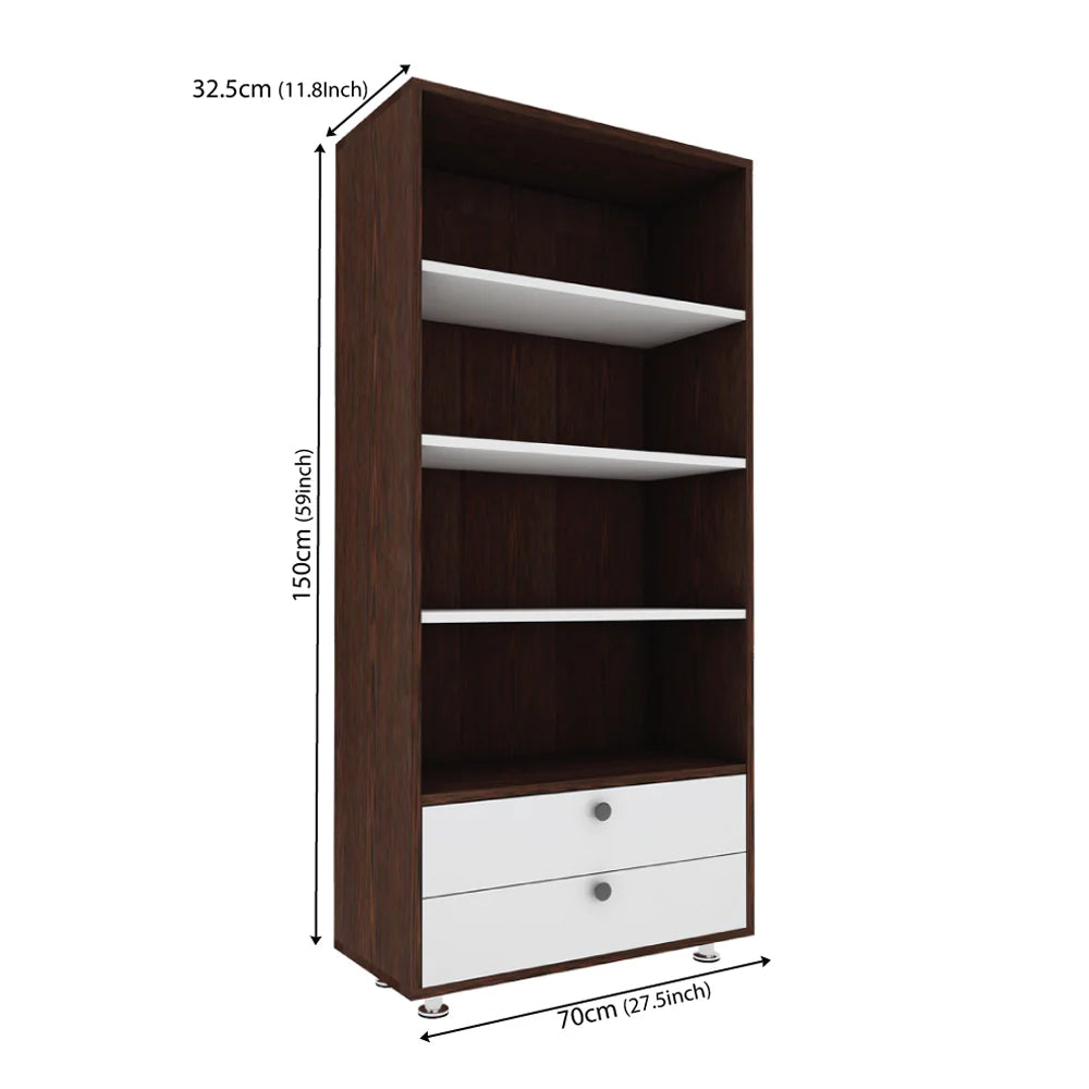 OmkarWood "ElanPro" Modern Bookcase