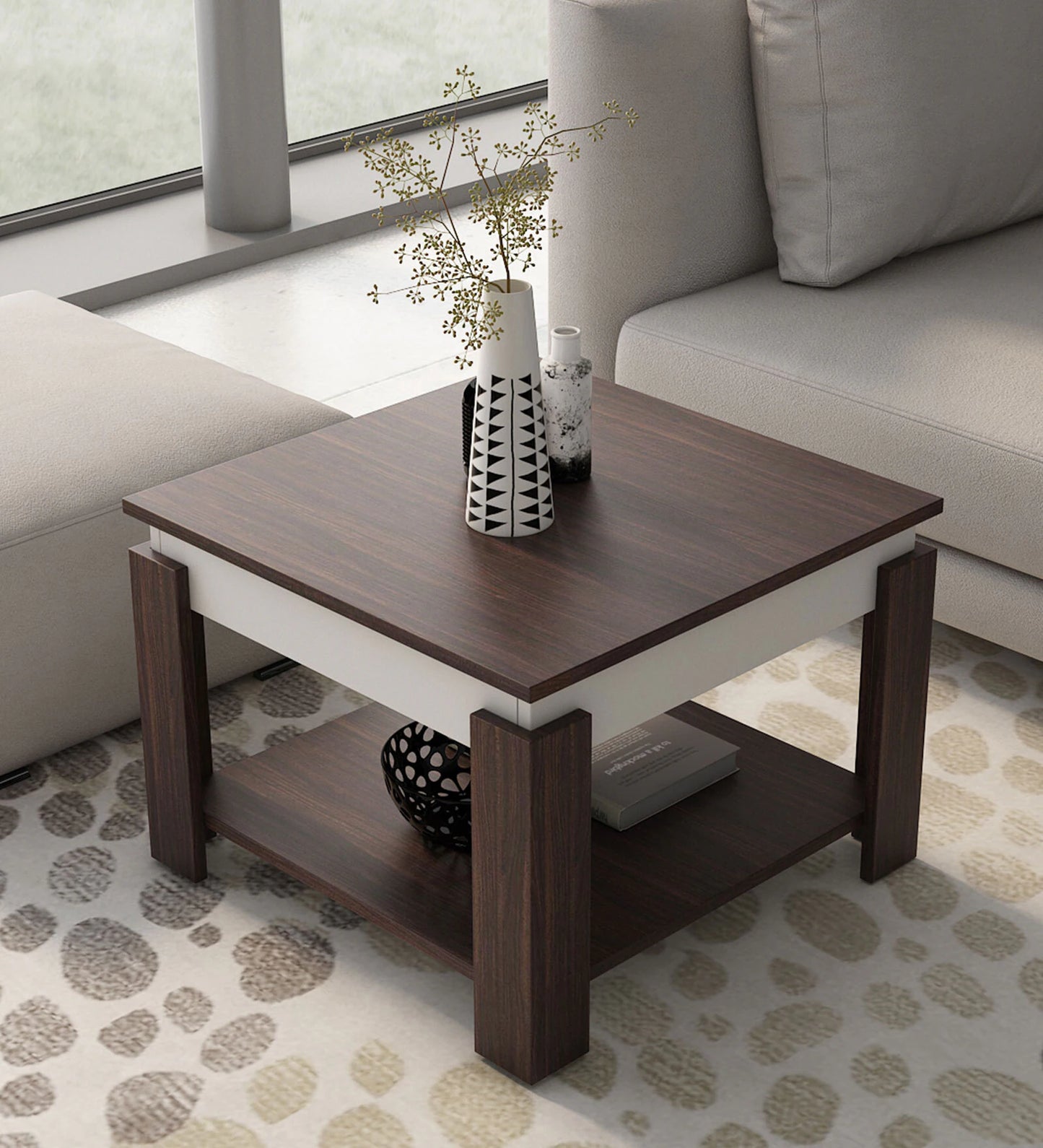 Omkarwood "Modena" Premium Engineered Wood Coffee Table