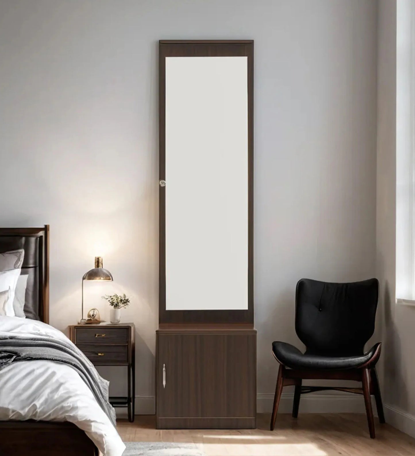 Omkarwood "Lustra" Premium Mirror Unit