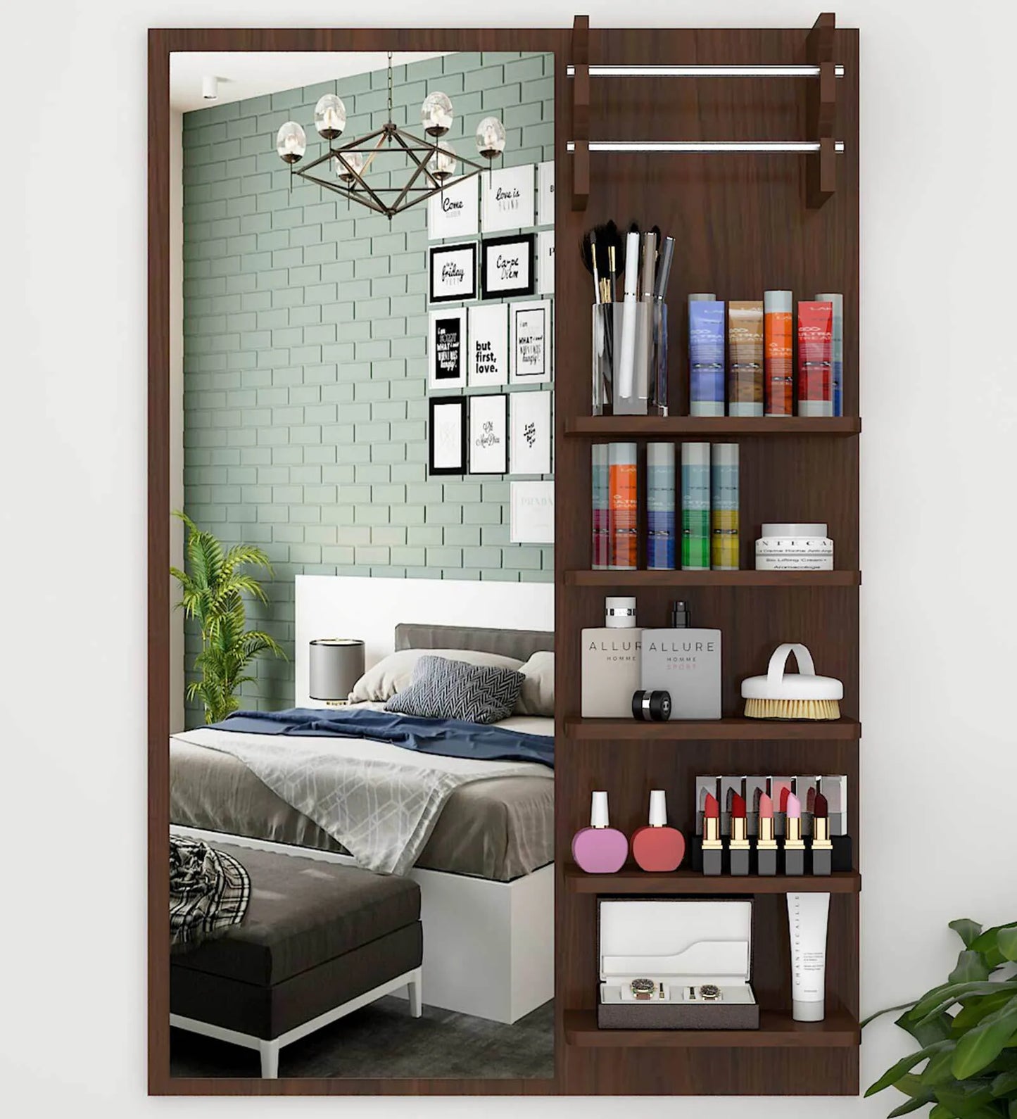 Omkarwood "Élan" Premium Wall-Mounted Dressing Unit