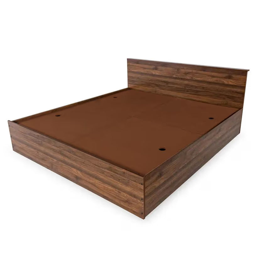 OmkarWood Tranquil Haven Bed Queen Size With Box Storage