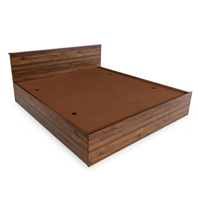 OmkarWood Tranquil Haven Bed Queen Size With Box Storage