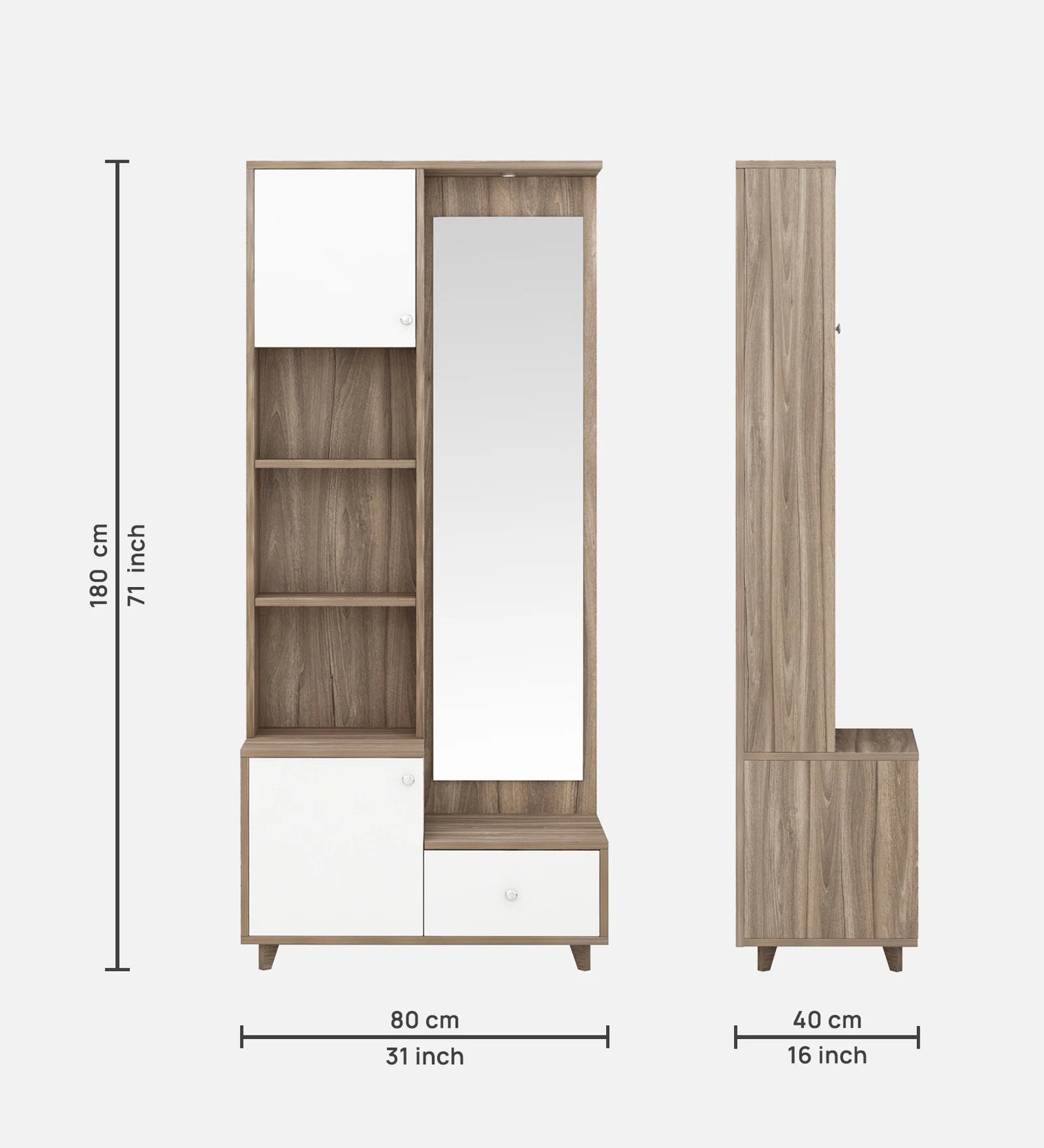 OmkarWood Novelle Dressing Console