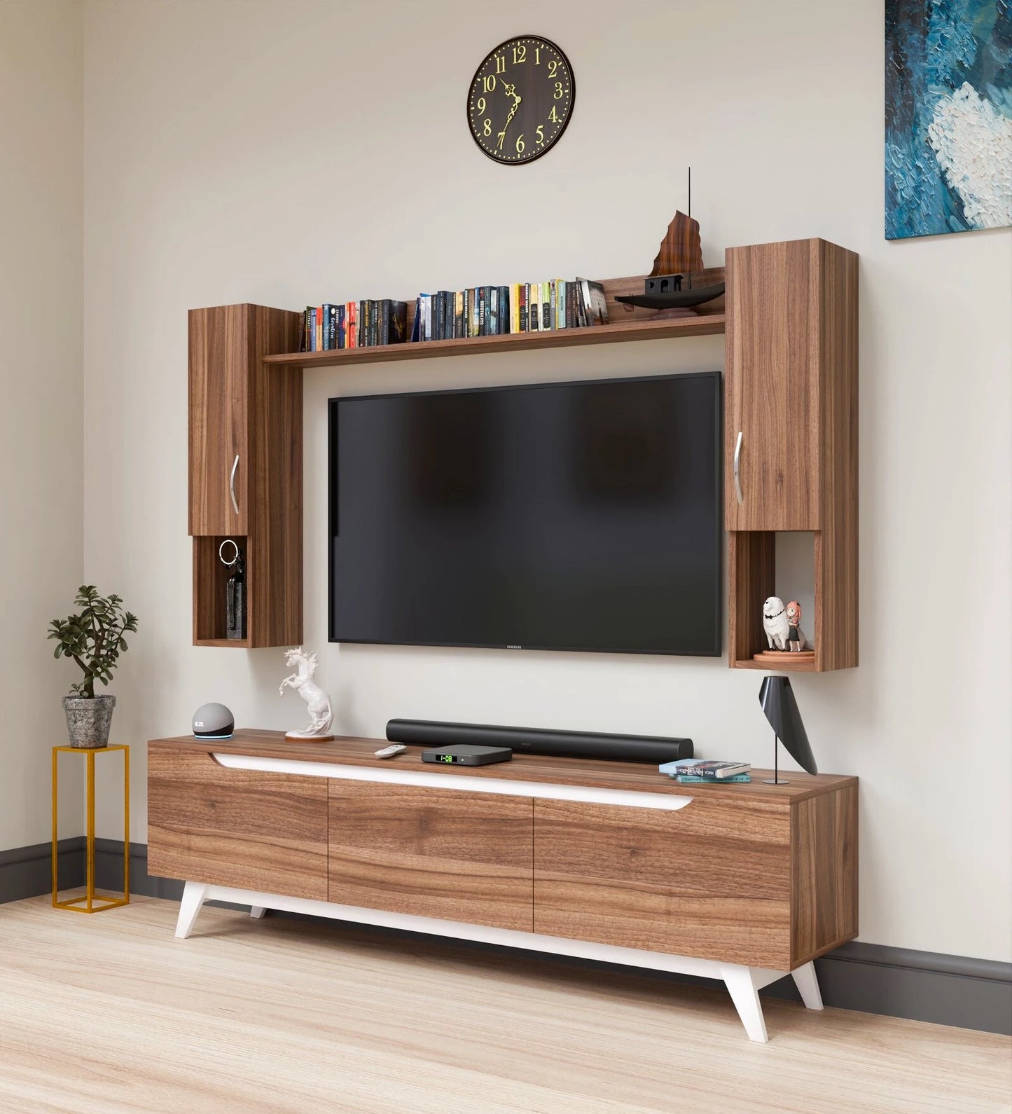 Elysian Luxe Engineered Wood TV Unit