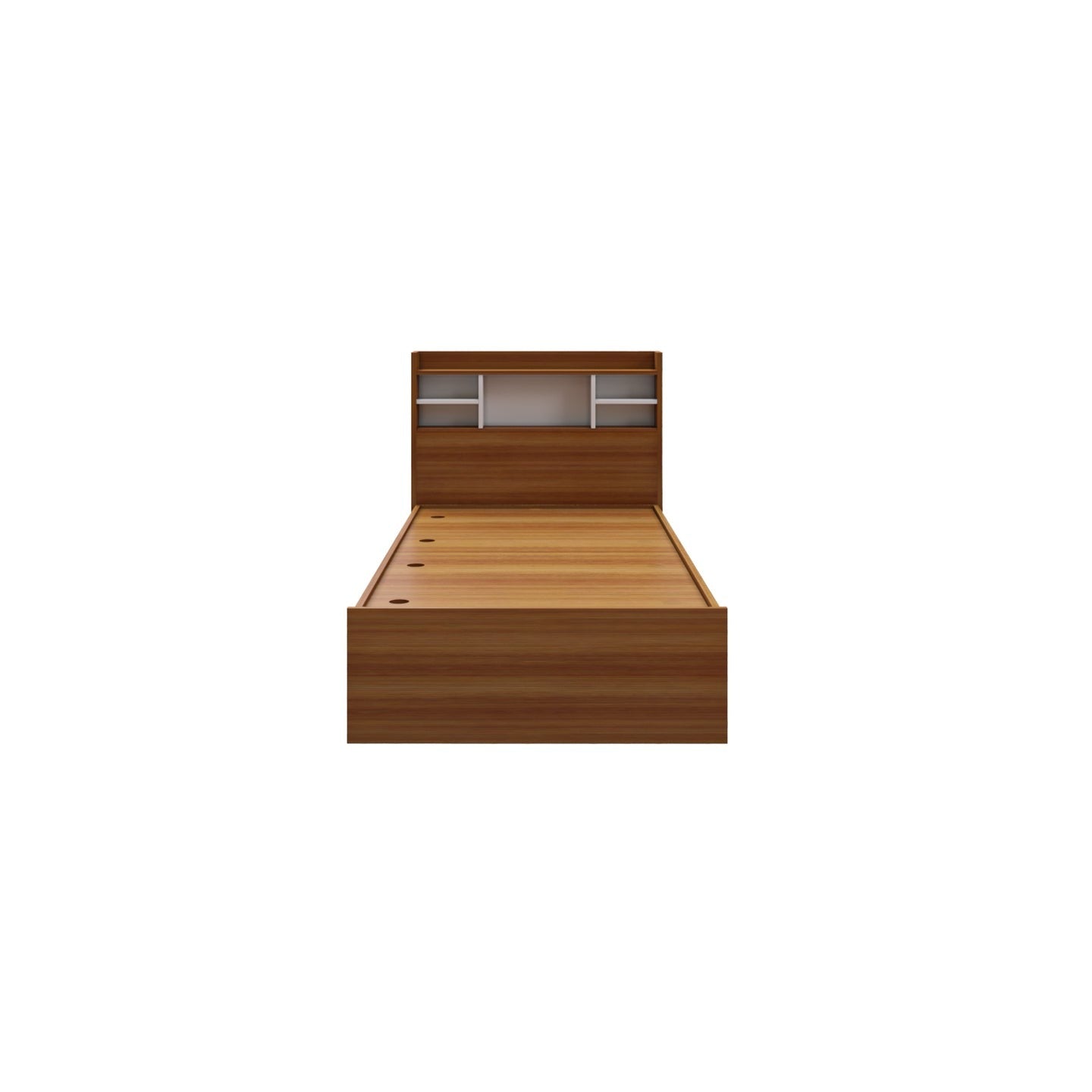 The Libra Single Bed with Storage Headboard