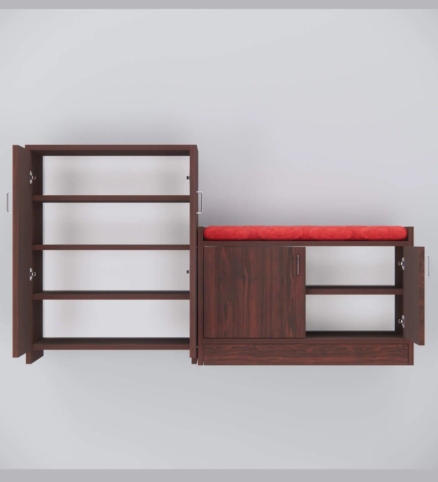 Tierra Modular Shoe Cabinet with Seating