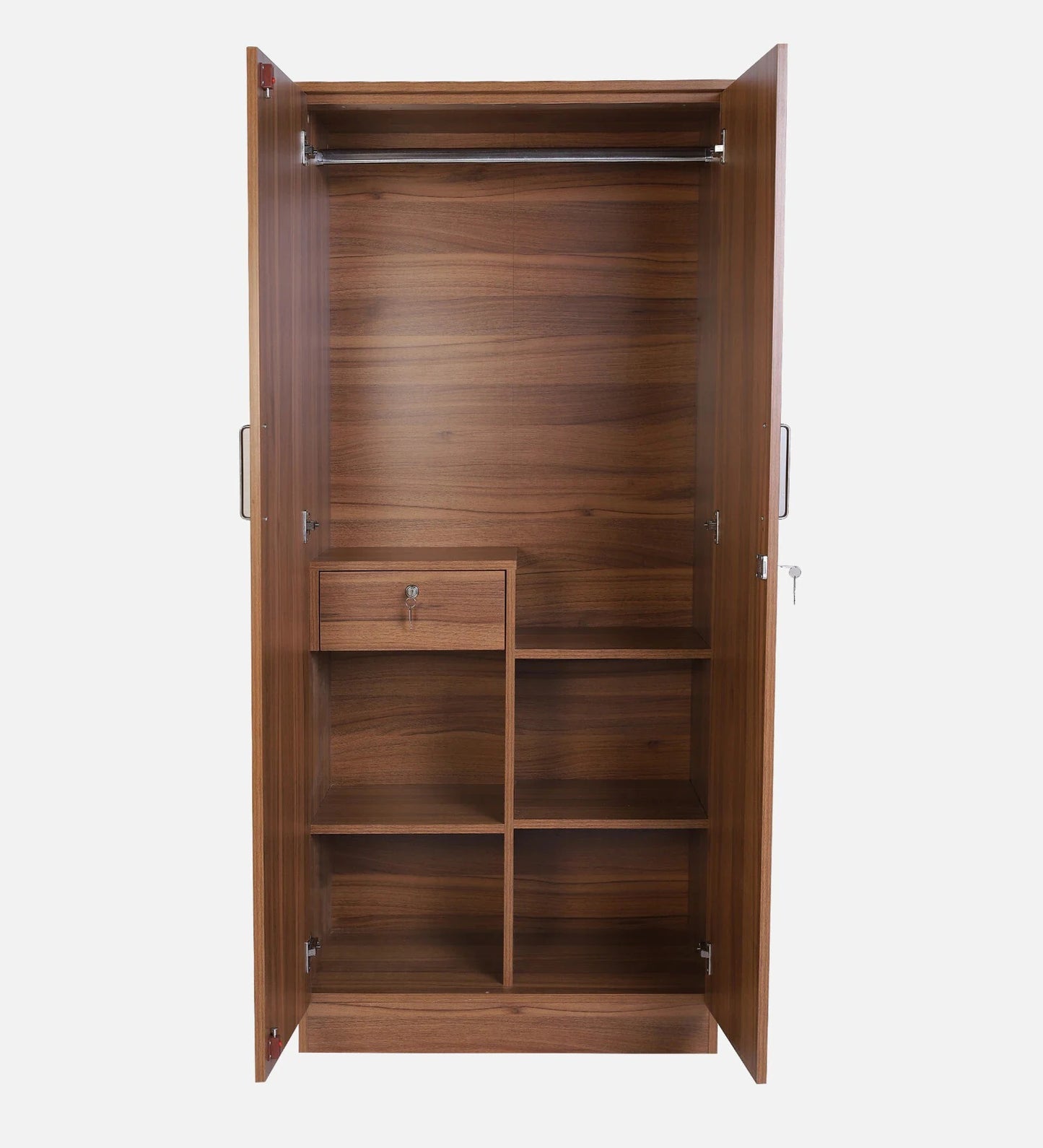 Omkarwood "Lyon Elegance" 2-Door Premium Wardrobe