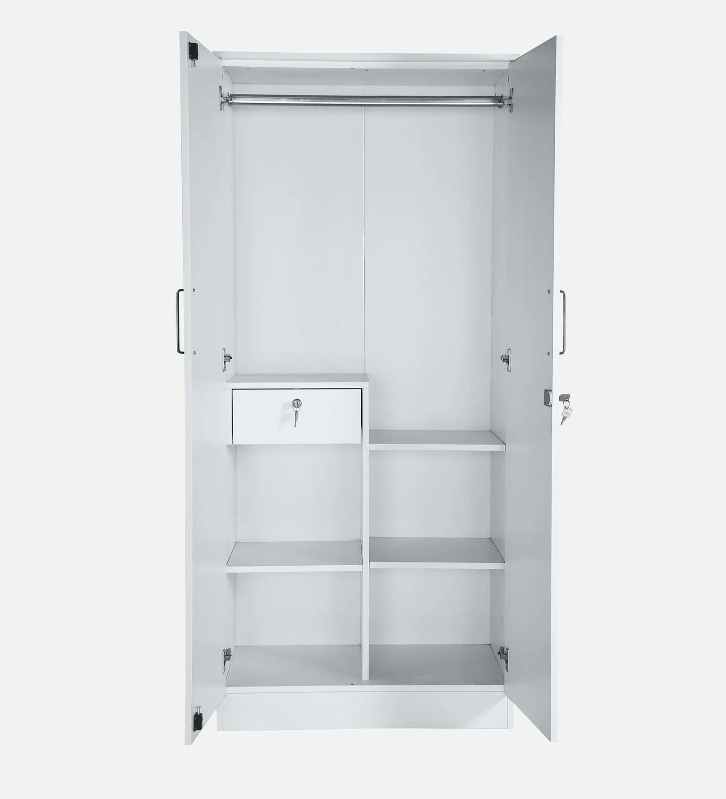 Liora 2-Door Wardrobe With Drawer