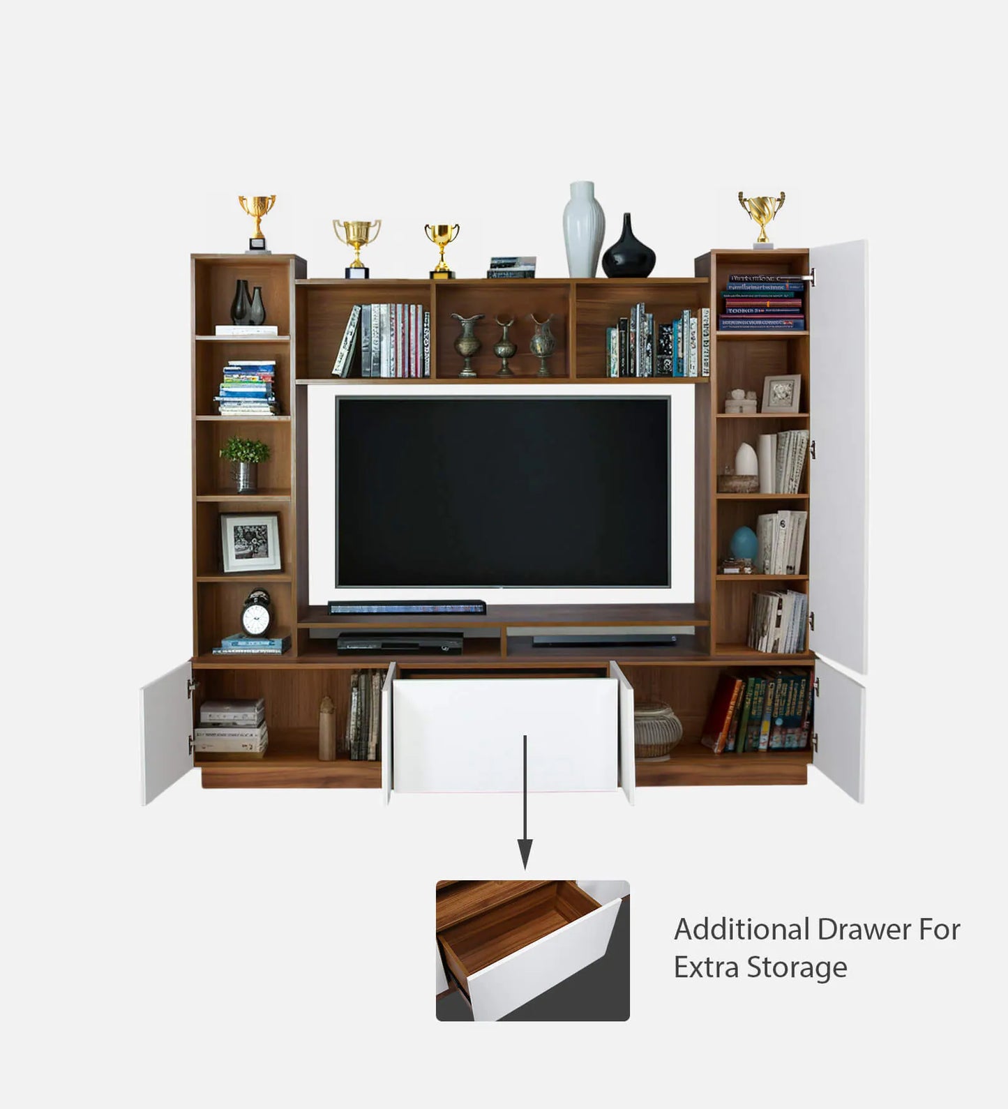 Elegance Plus Premium Engineered Wood TV Unit