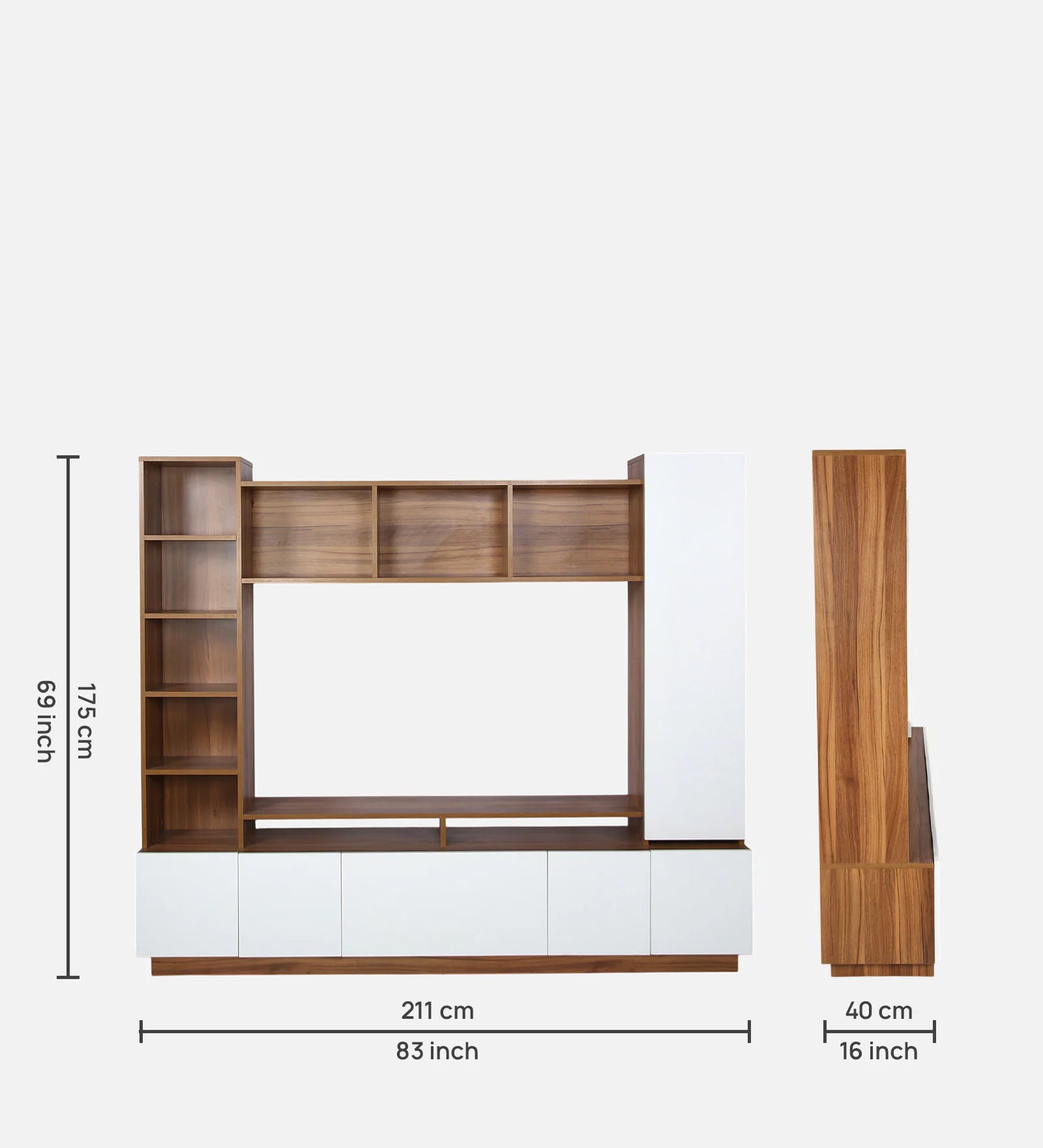 Elegance Plus Premium Engineered Wood TV Unit