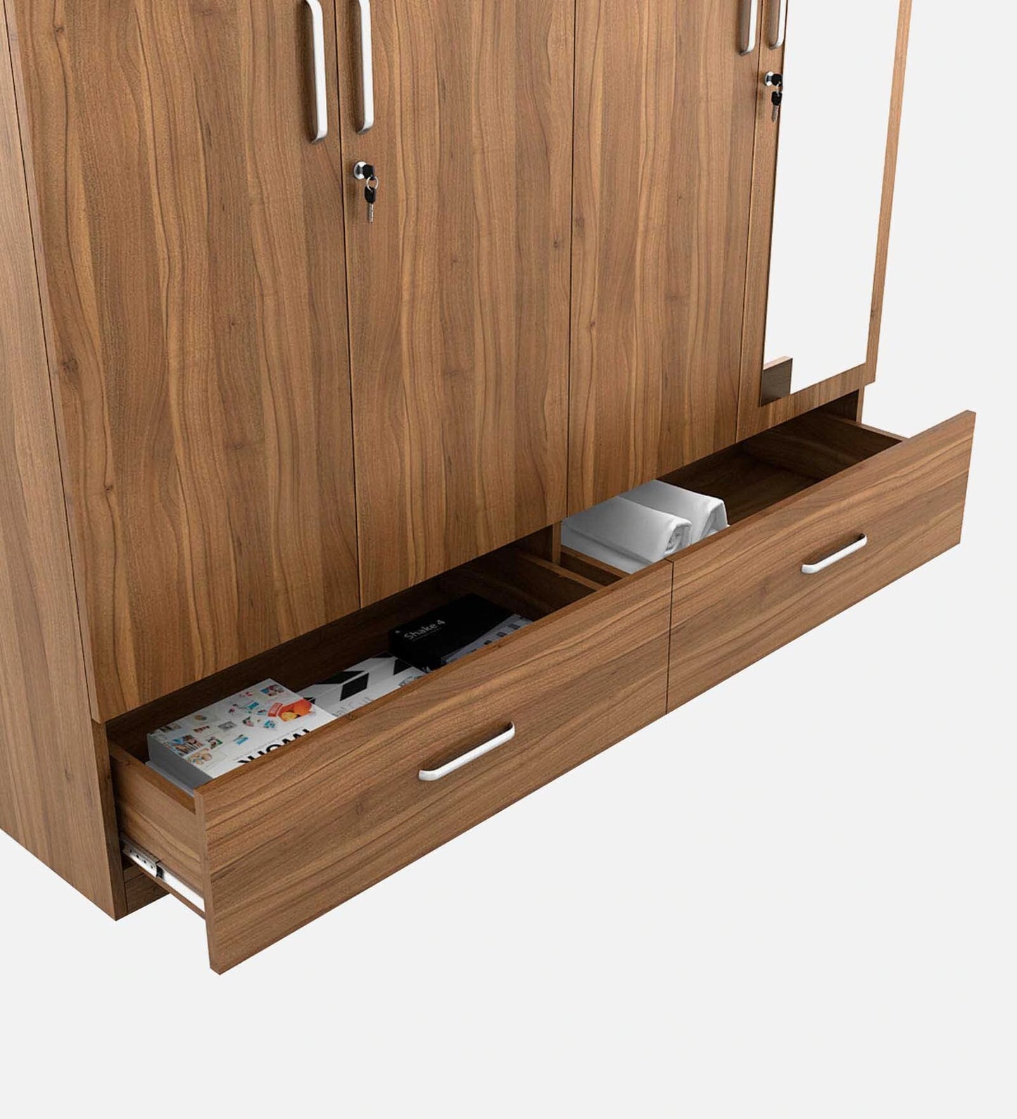 Eleganza Premium Engineered Wood Wardrobe