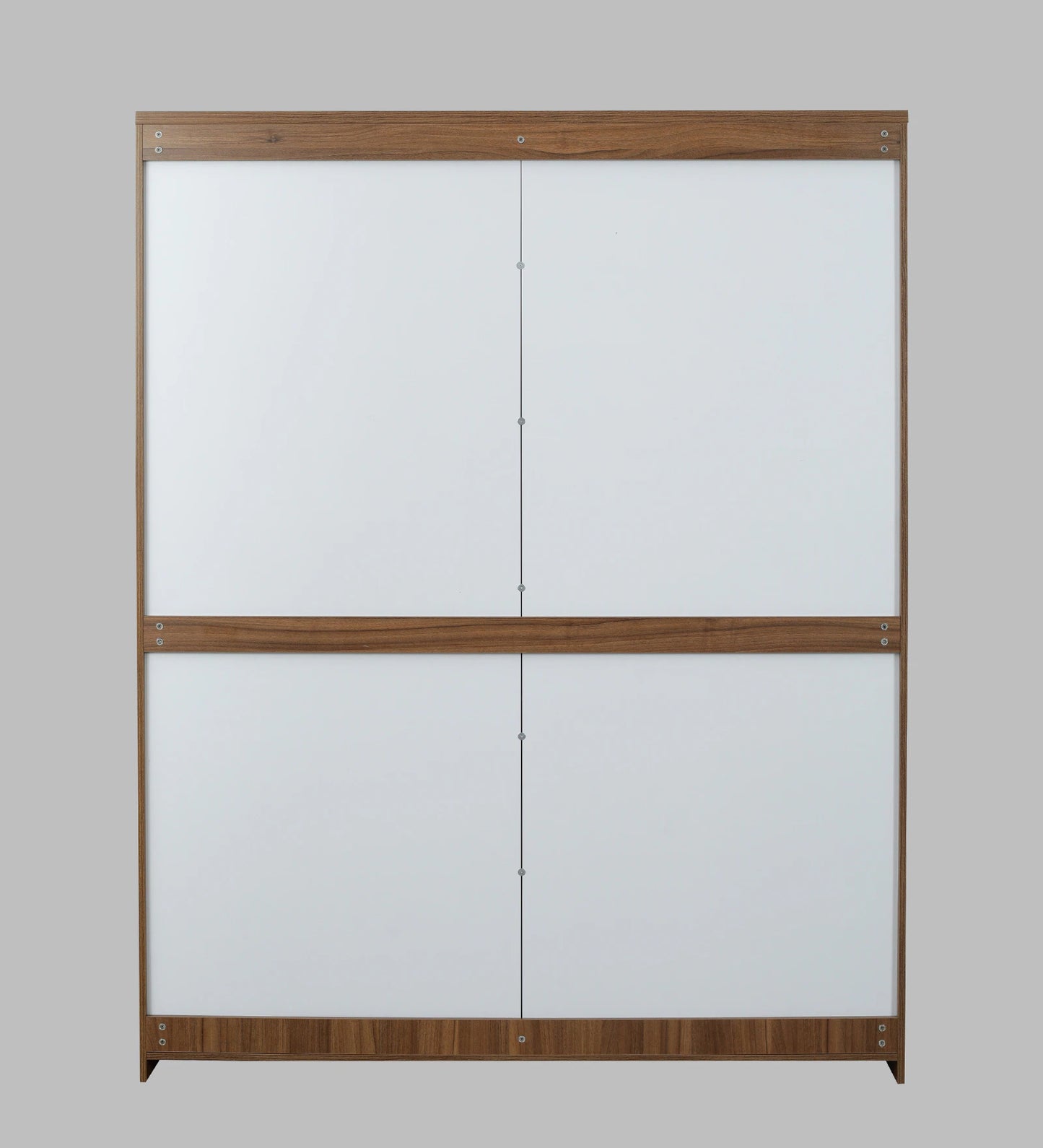SleekAura 4-Door Engineered Wood Wardrobe