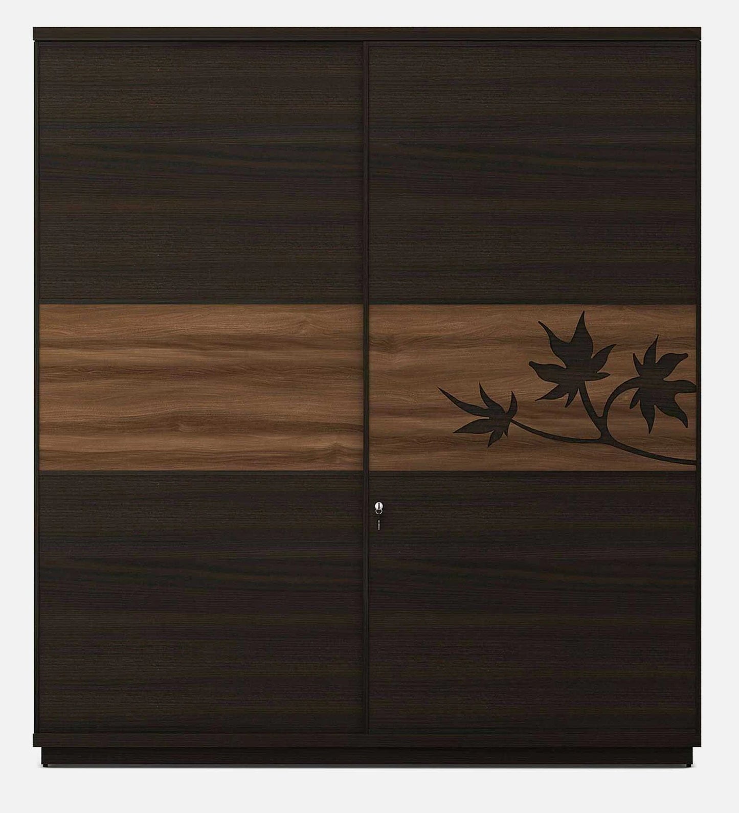 OmkarWood "Maple Luxe" Premium Sliding Wardrobe