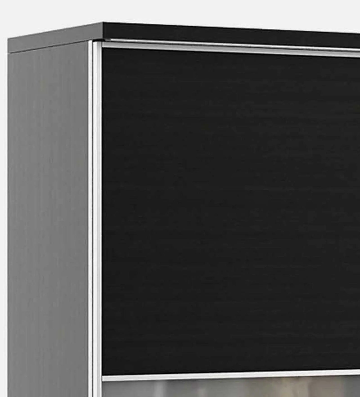 Omkarwood Zenix Premium Sliding Door Wardrobe – Wenge Melamine Finish