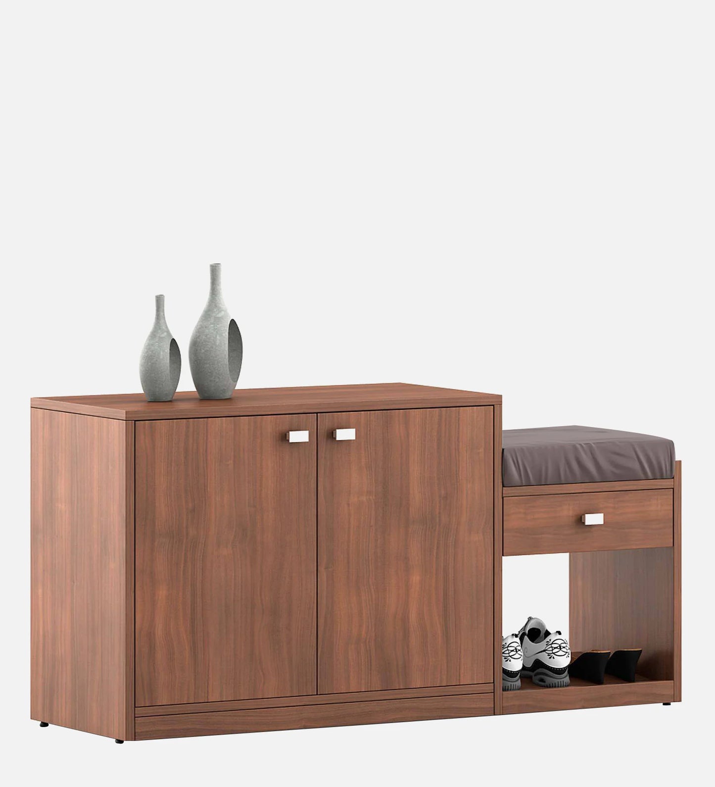 Elmora Entryway Premium Enginneredwood Shoe Cabinet & Bench