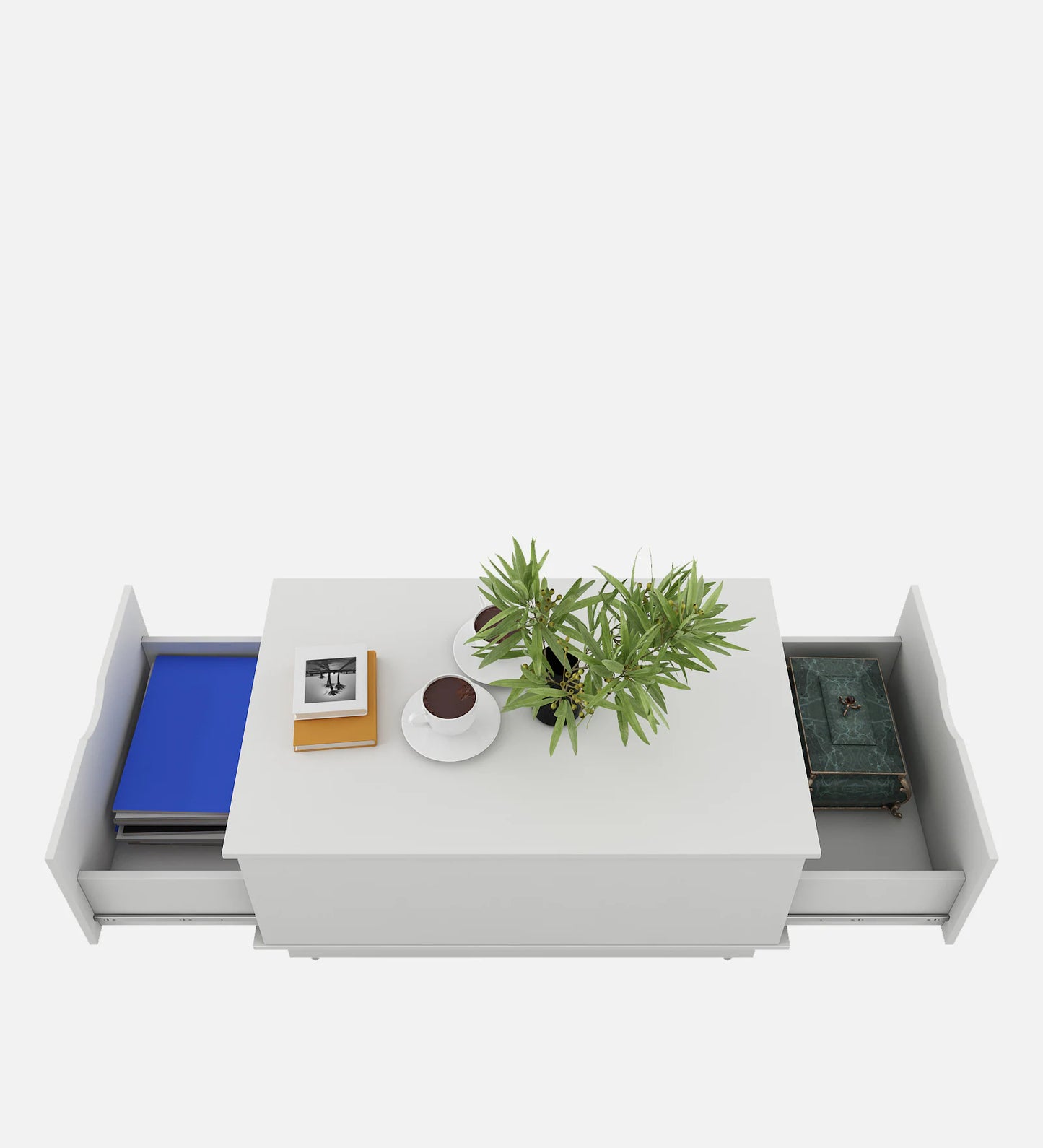 Omkarwood VERTEX Premium Engineered Wood Coffee Table