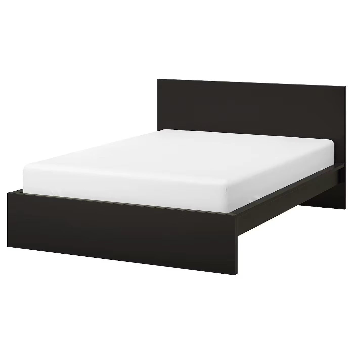 Elegant Queen Size Bed without Storage – Wenge Finish