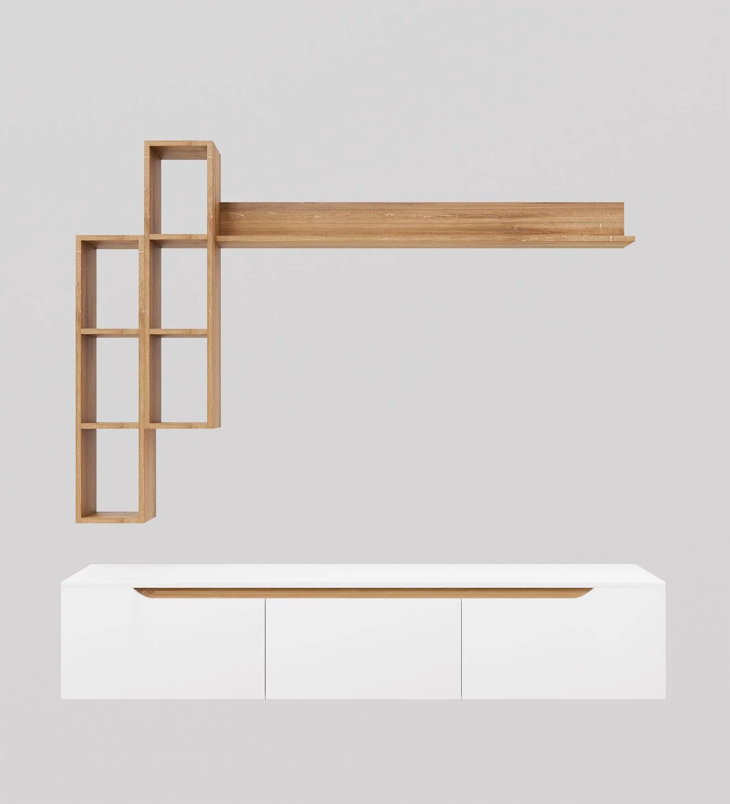 The Luxora Premium Engineered Wood TV Unit
