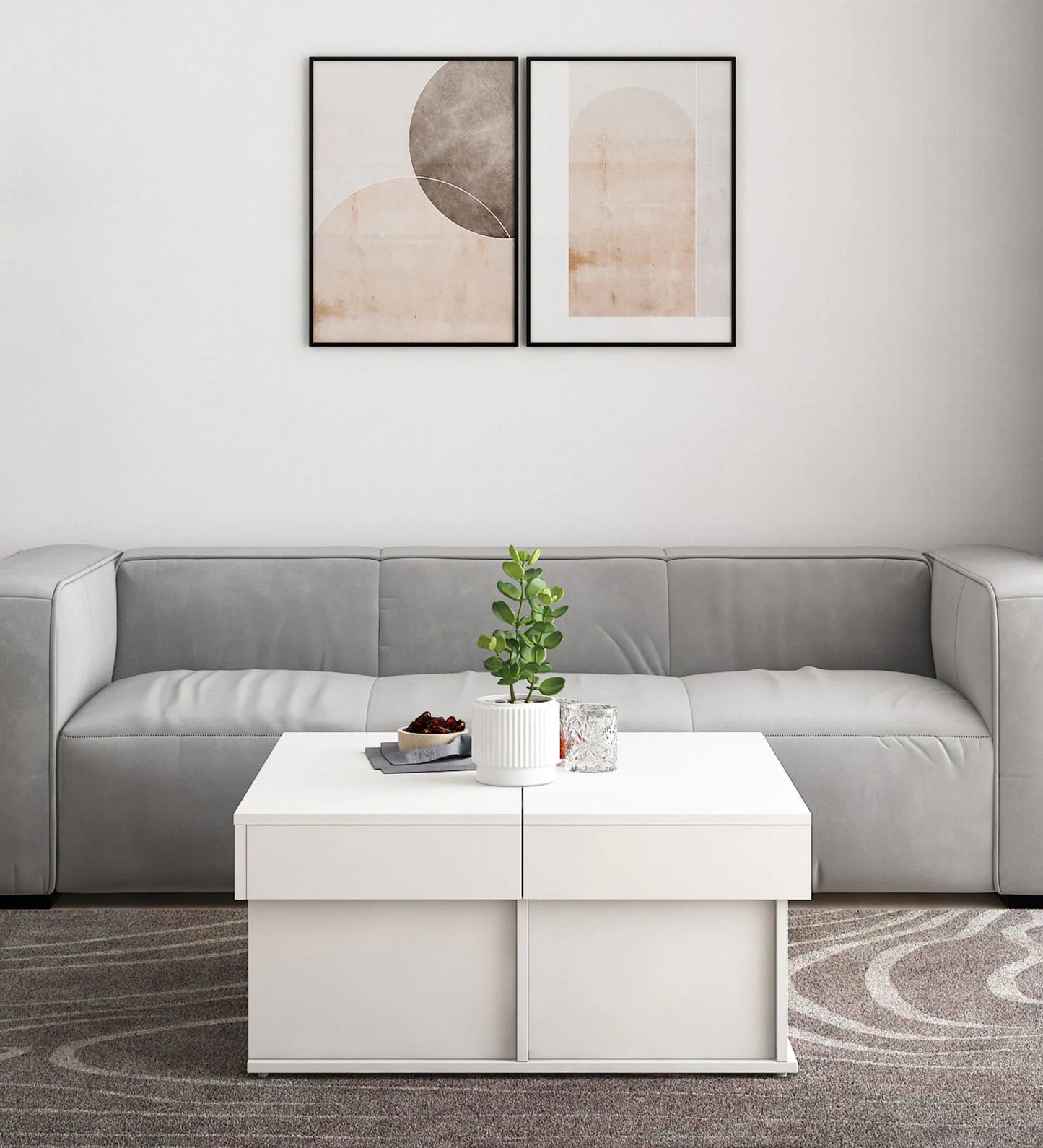 Omkarwood Elevate – Modular Smart Coffee Table