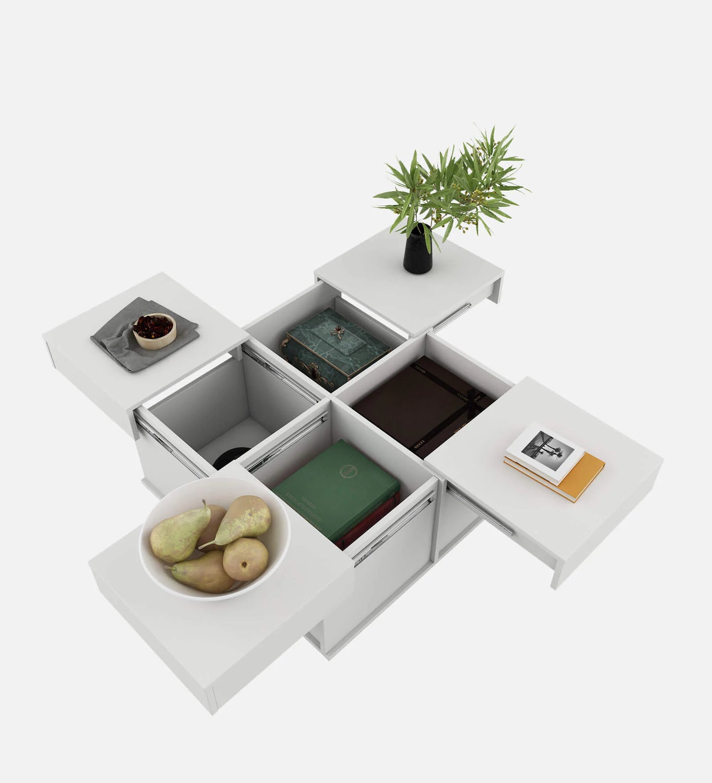 Omkarwood Elevate – Modular Smart Coffee Table