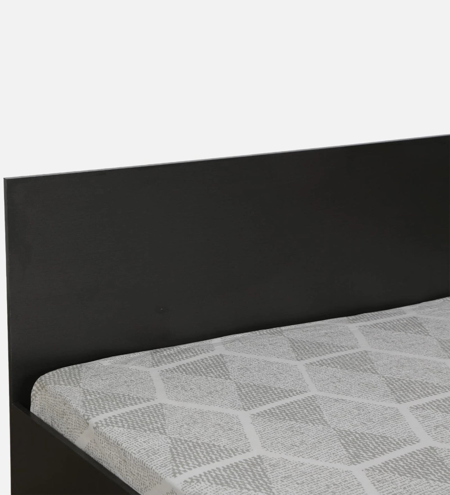 LuxeWood Platform Bed Queen Size with Box Storage
