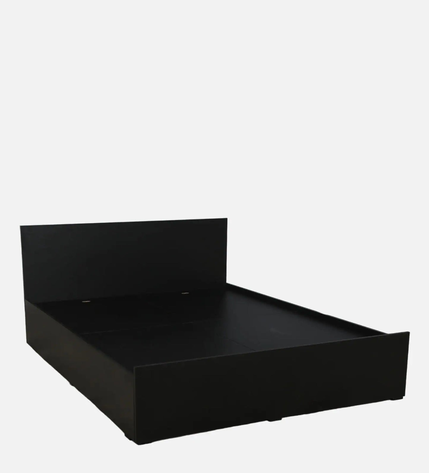 LuxeWood Platform Bed Queen Size with Box Storage